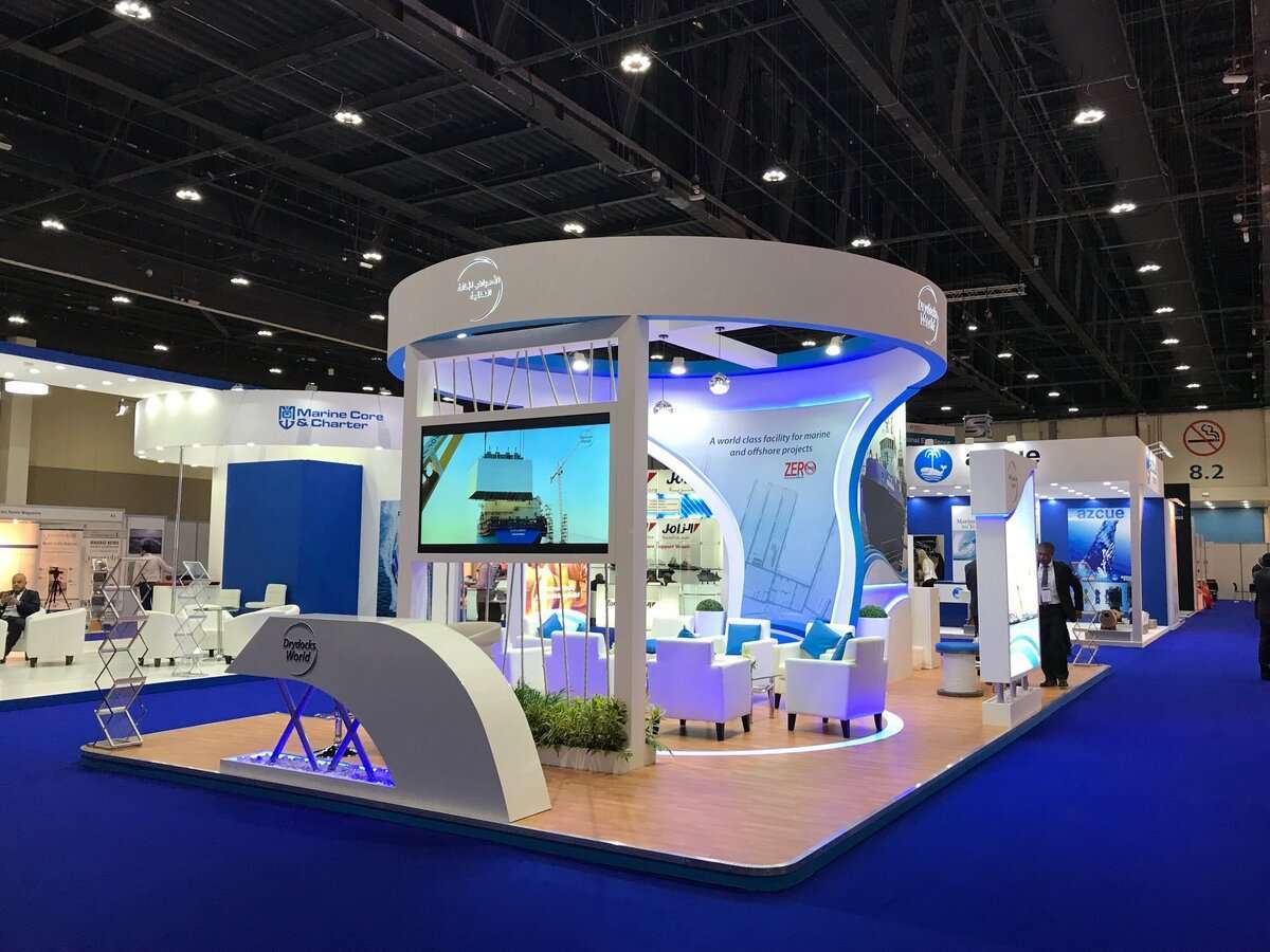 Event Exhibition Pavilion Dubai β Black Lion Sign